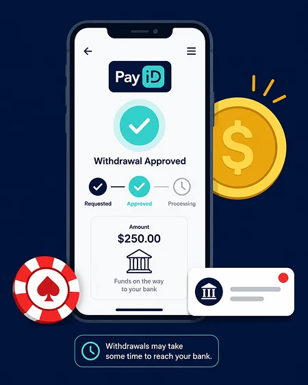 Mobile PayID pokies cashout flow